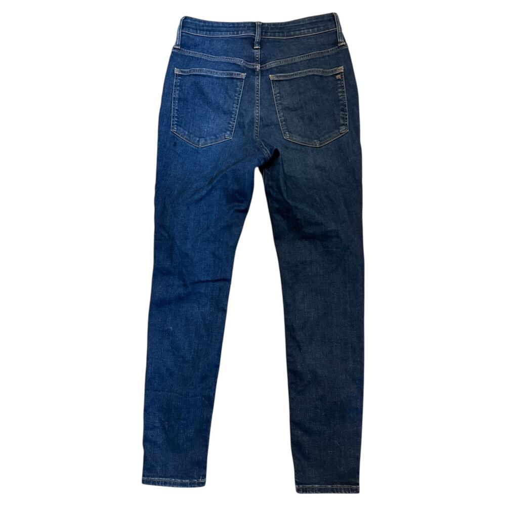 Madewell Curvy High Rise Skinny Blue Jeans Size 30 - Picture 2 of 3